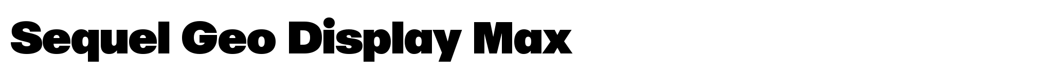 Sequel Geo Display Max image